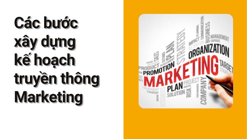 Các bước xây dựng kế hoạch truyền thông Marketing năm 2023